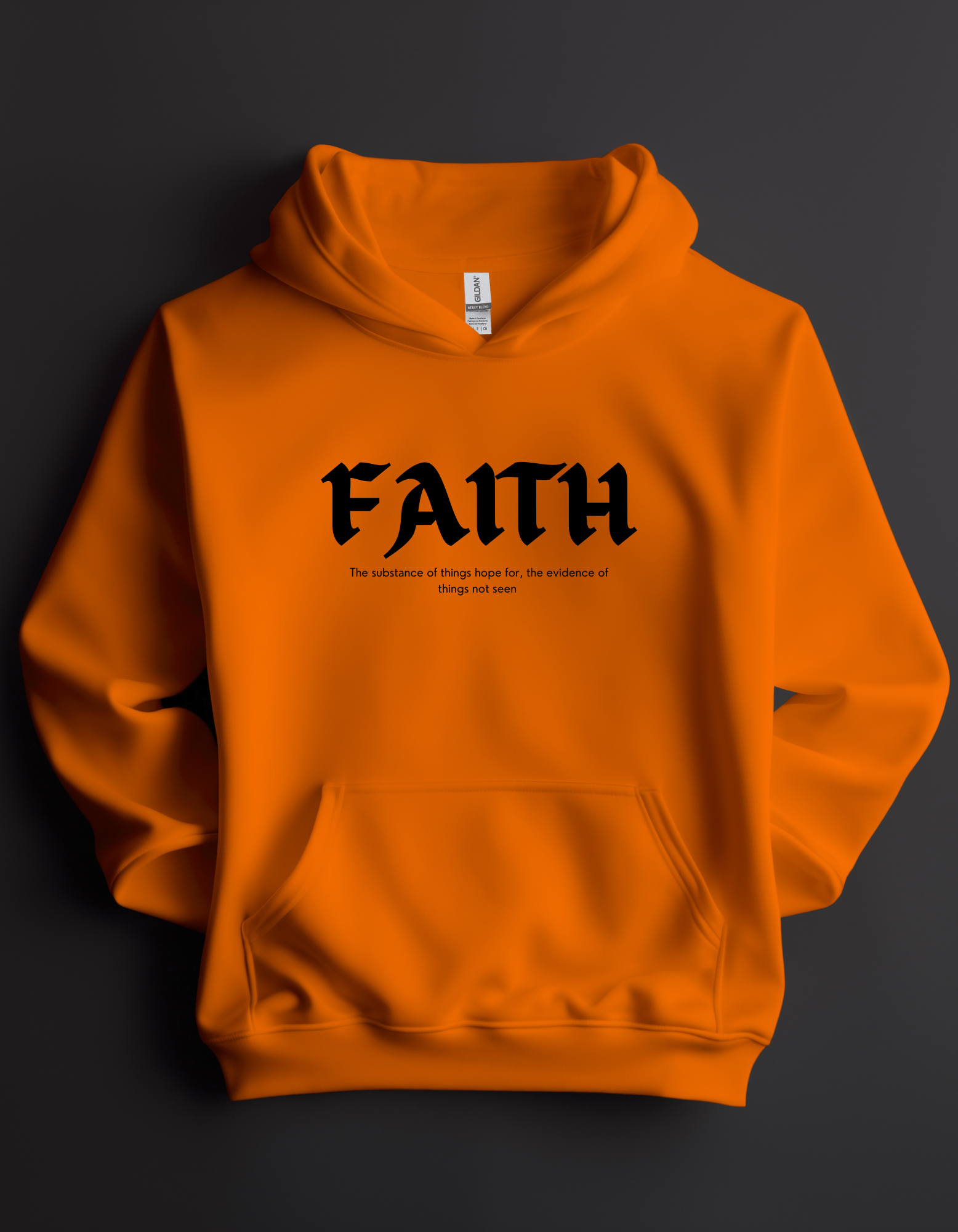 FAITH Unisex Hooded Sweatshirt