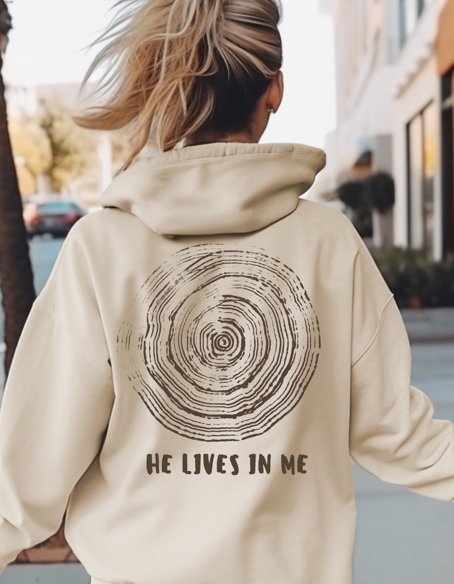 He Lives In Me Unisex Hooded Sweatshirt