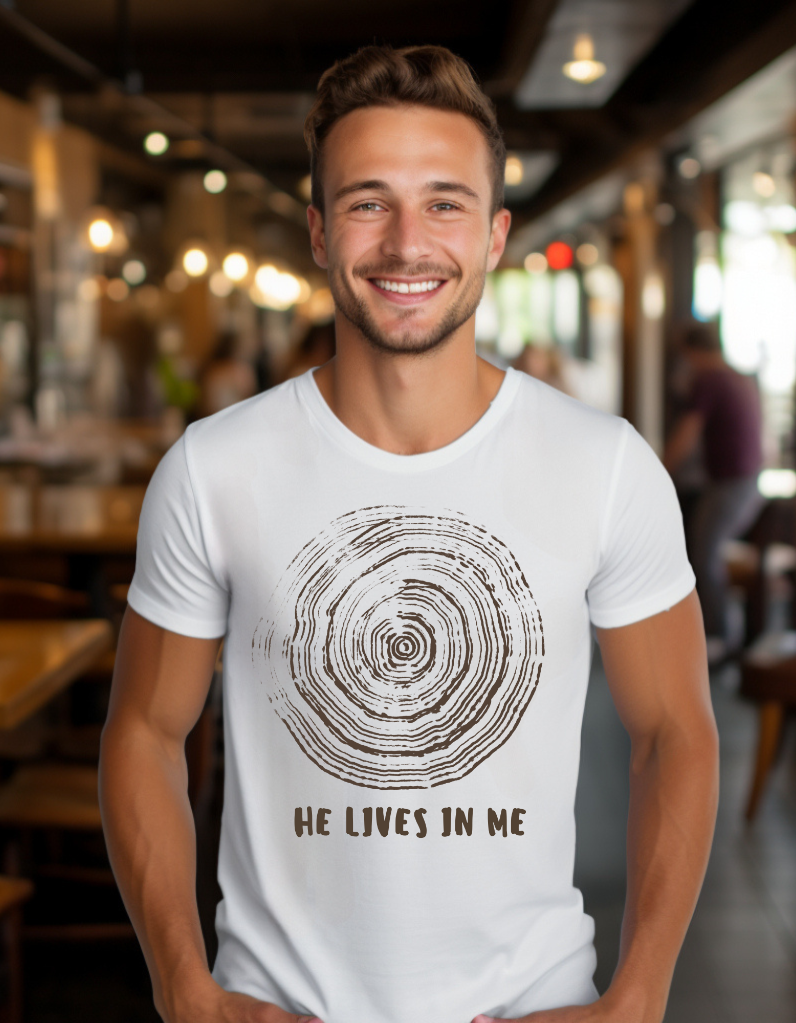 He Lives In Me Unisex Graphic T-Shirt
