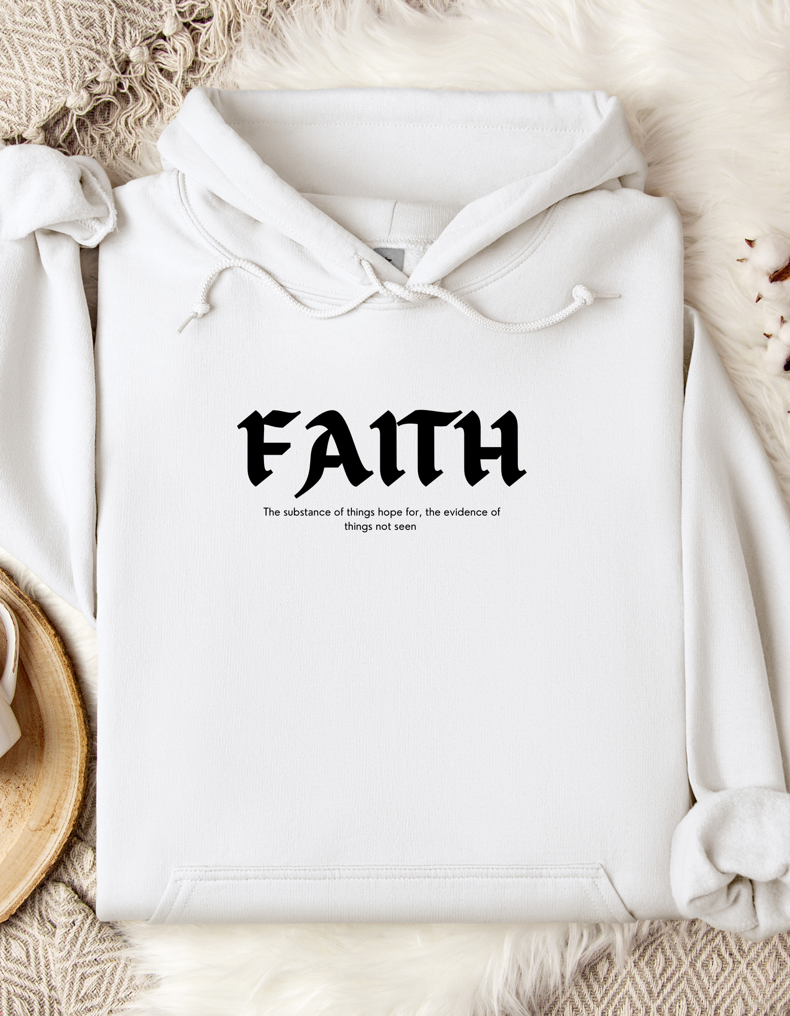 FAITH Unisex Hooded Sweatshirt