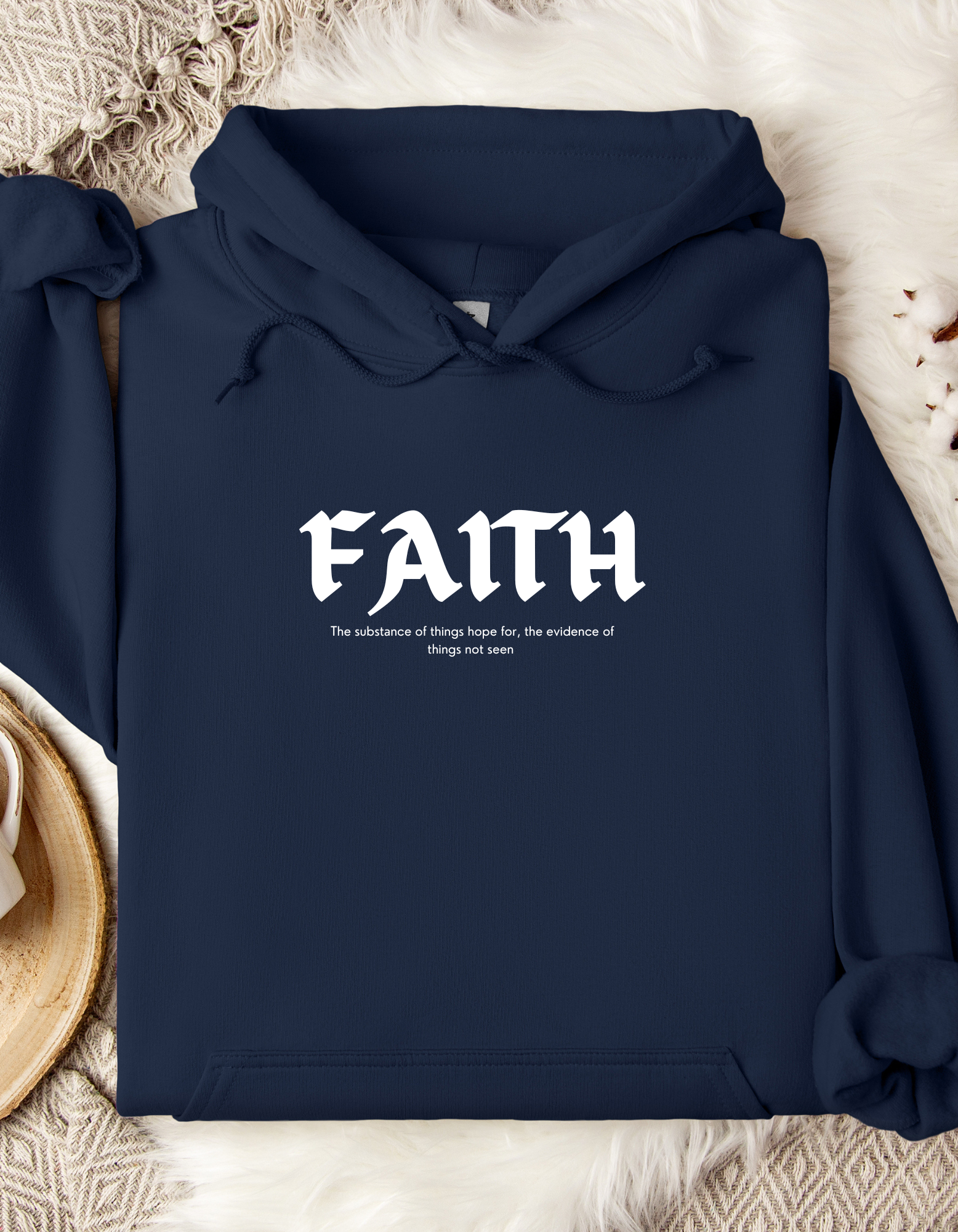 FAITH Unisex Hooded Sweatshirt