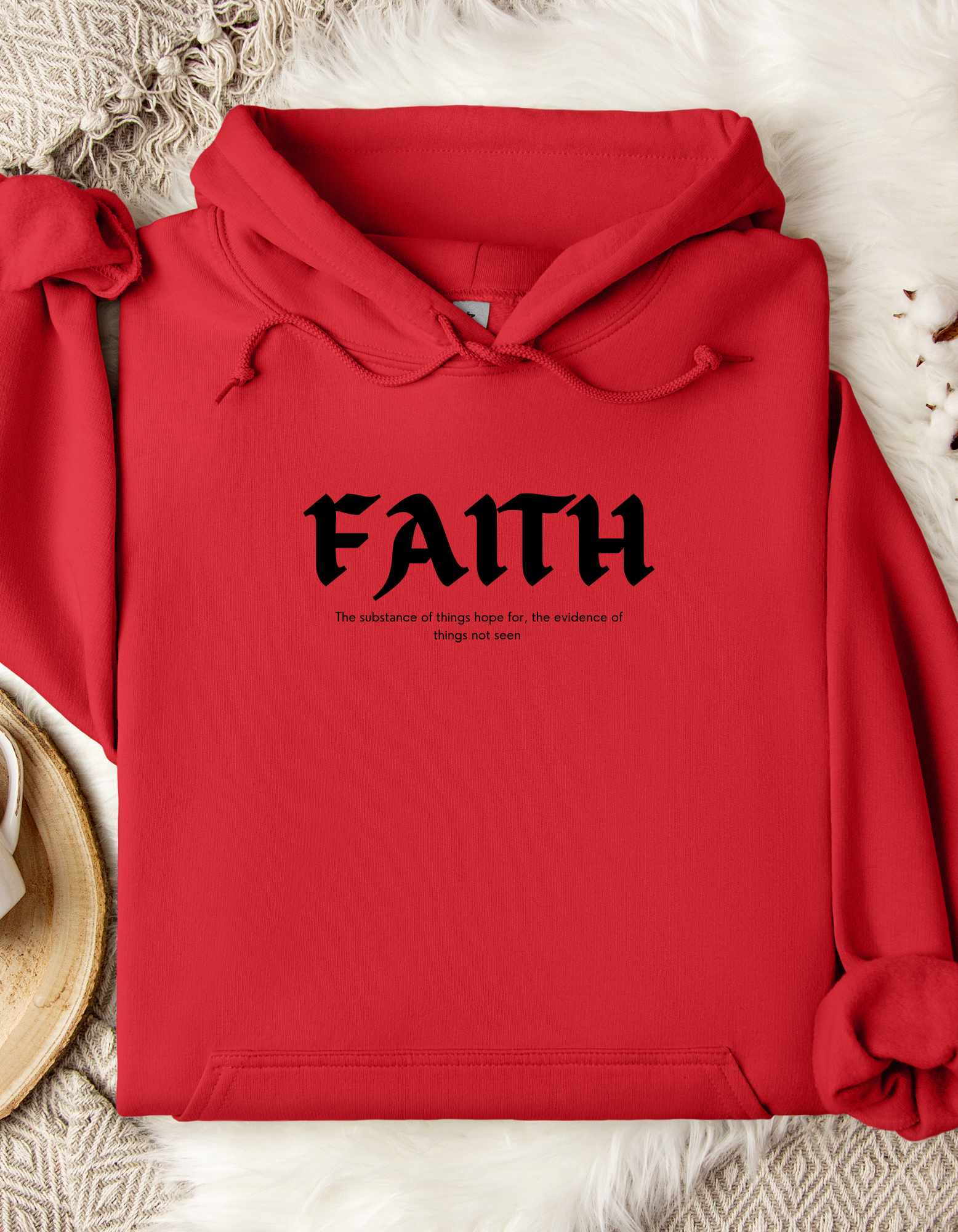 FAITH Unisex Hooded Sweatshirt