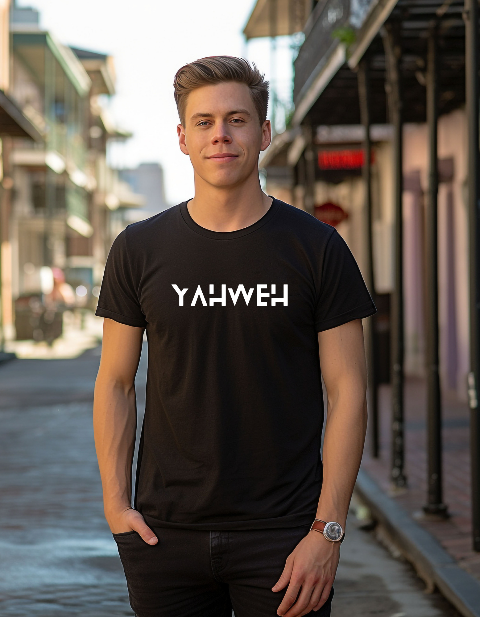 Yahweh Men’s Graphic T-Shirt