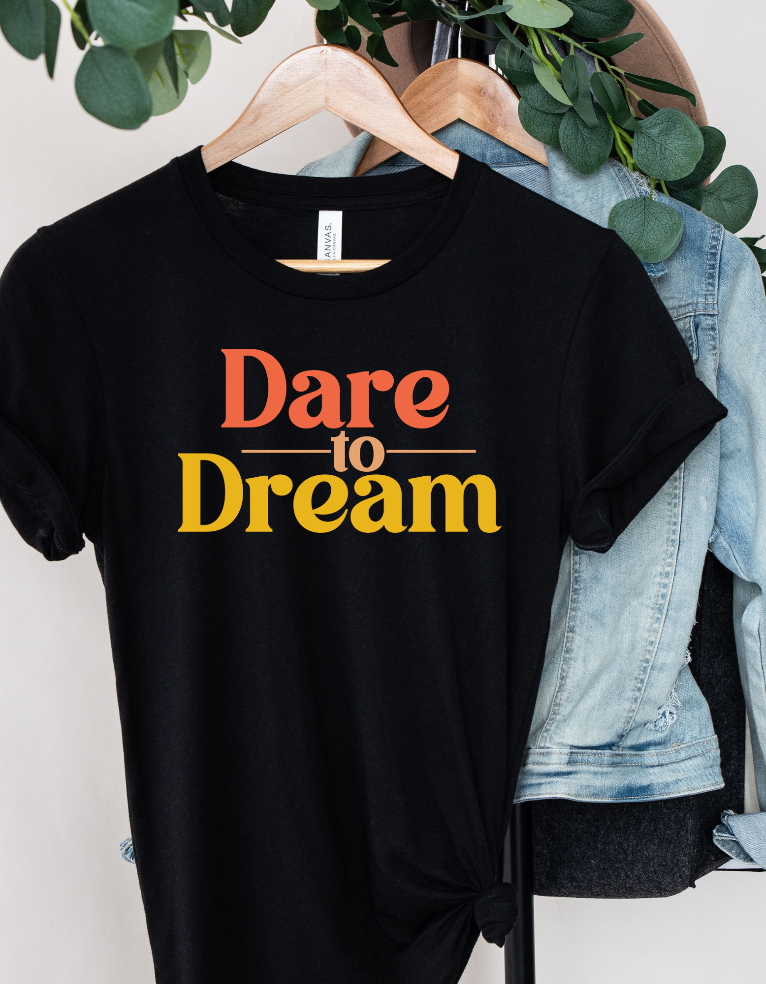 "Dare to Dream" Women's Short Sleeve Graphic Tee