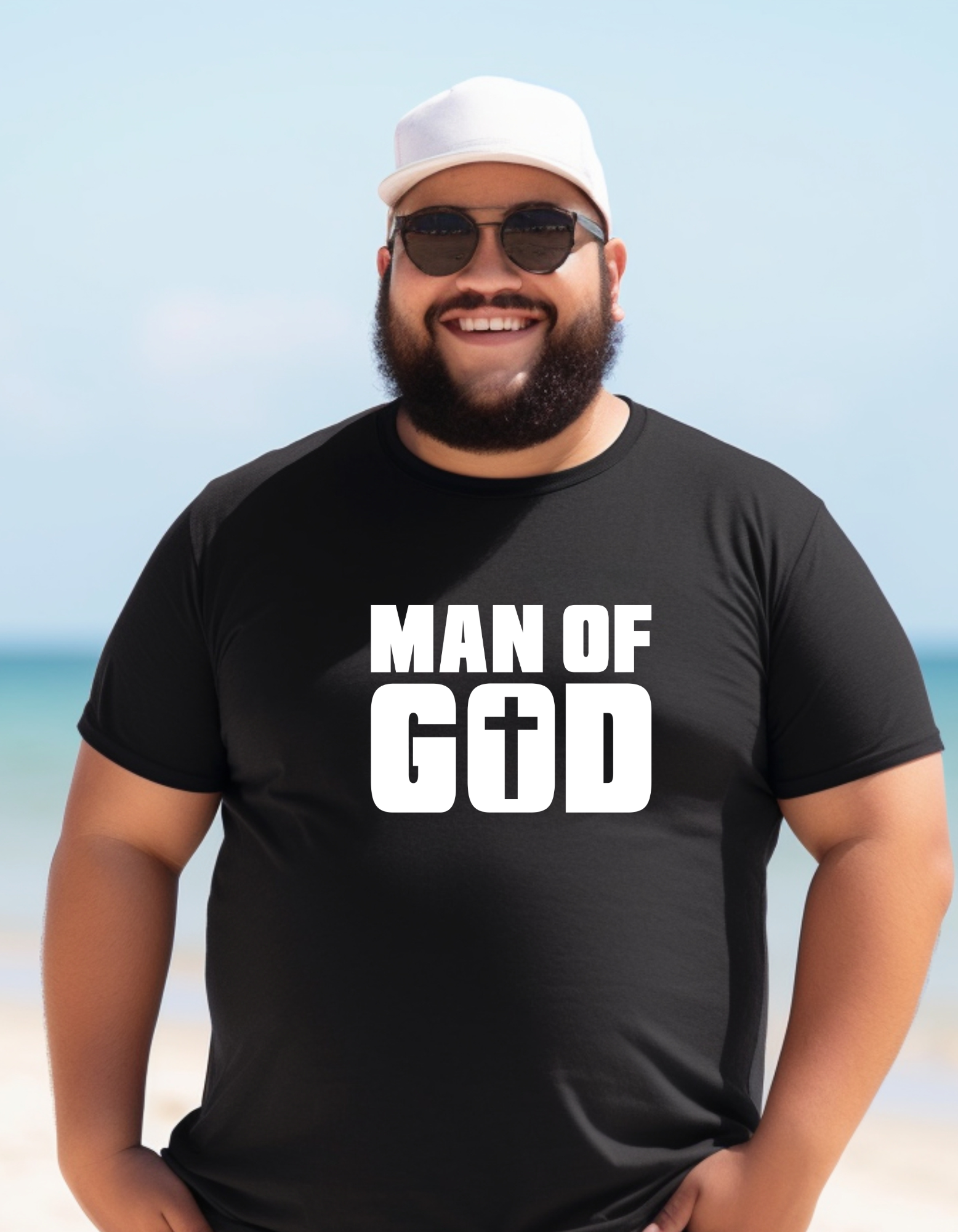 Man of God Men’s Graphic T-Shirt