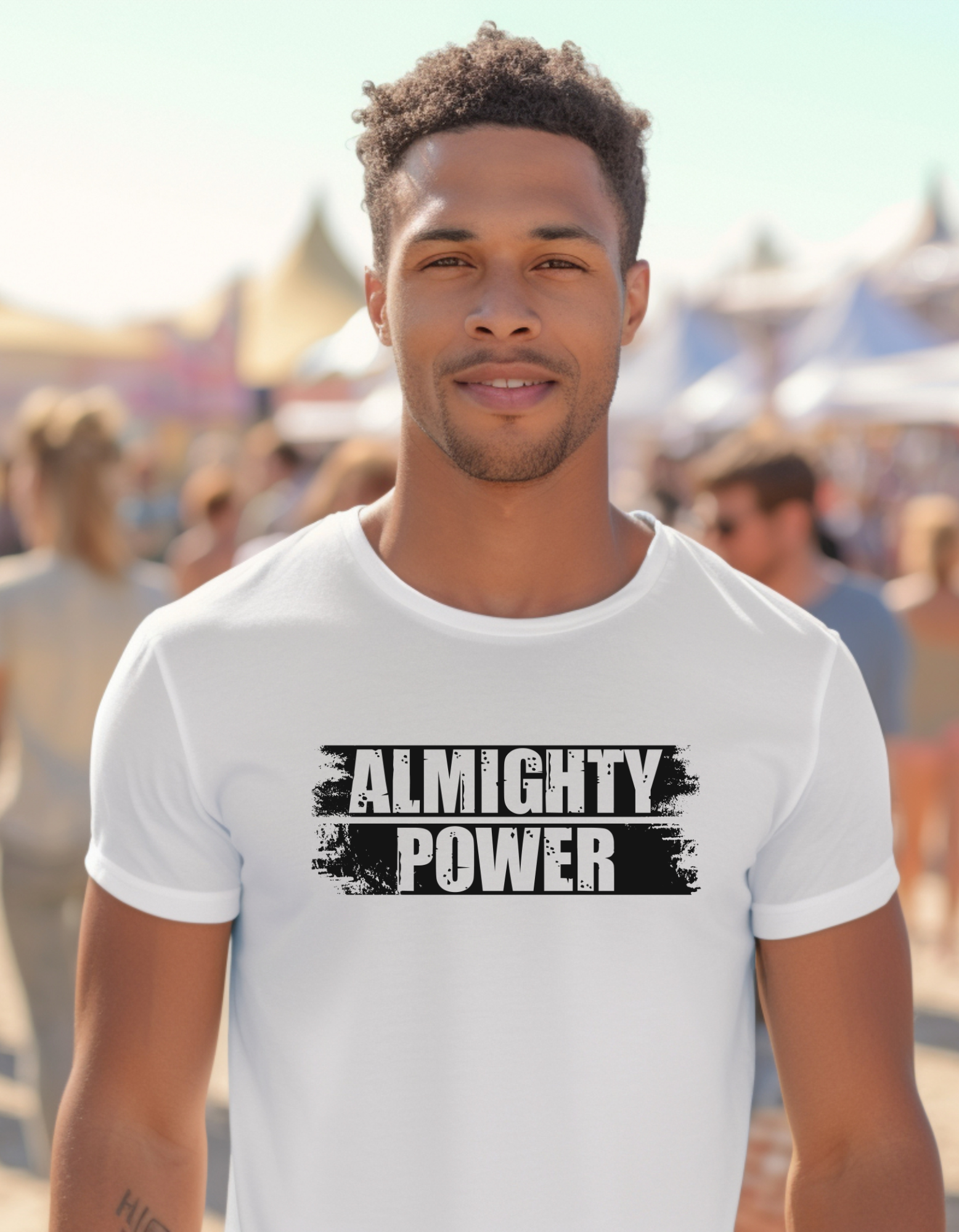 Almighty Power Men’s Graphic T-Shirt