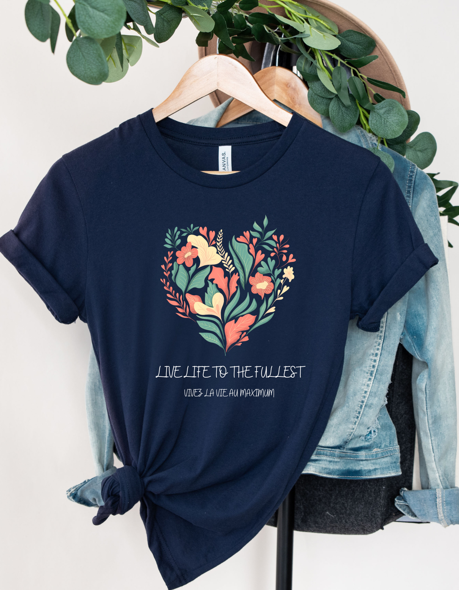 "Live Life to the Fullest" Women's Short Sleeve Graphic Tee