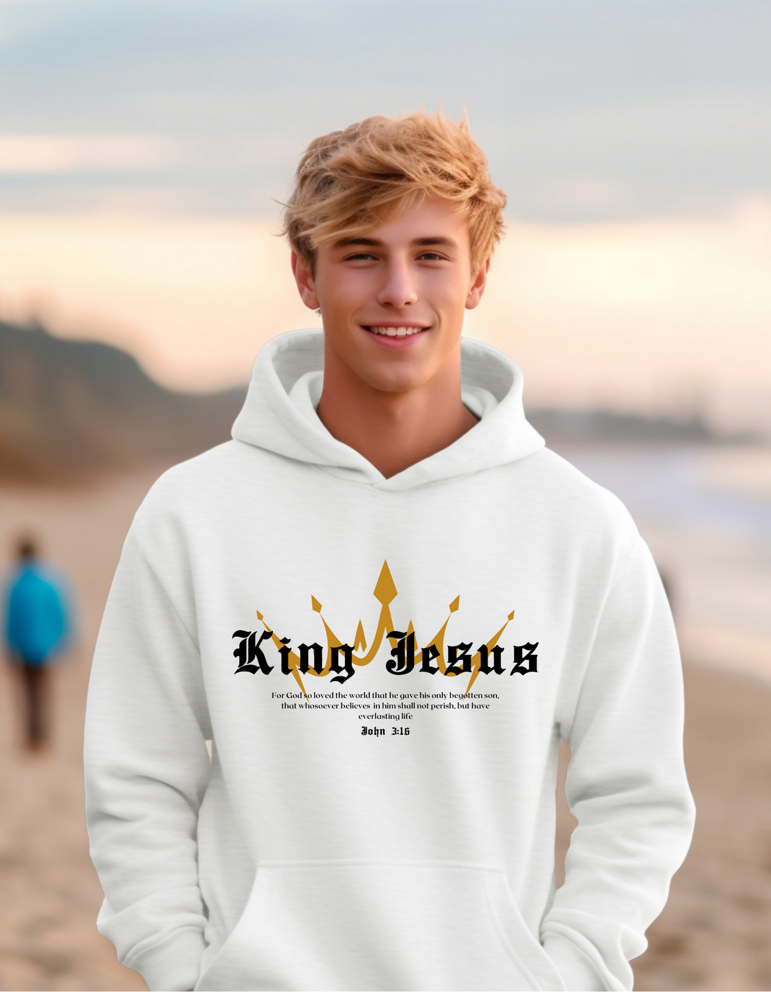 King Jesus Unisex Hooded Sweatshirt