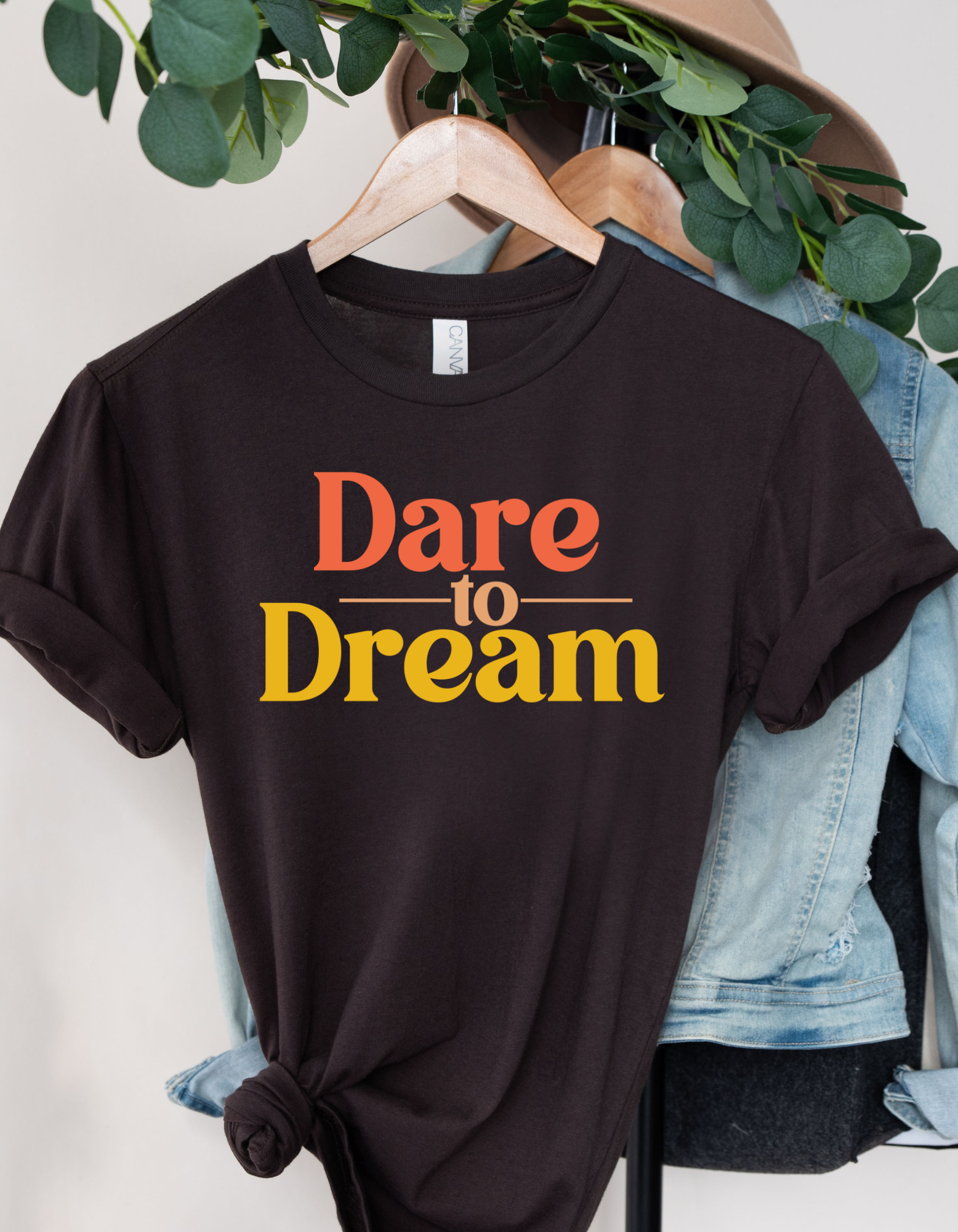 "Dare to Dream" Women's Short Sleeve Graphic Tee