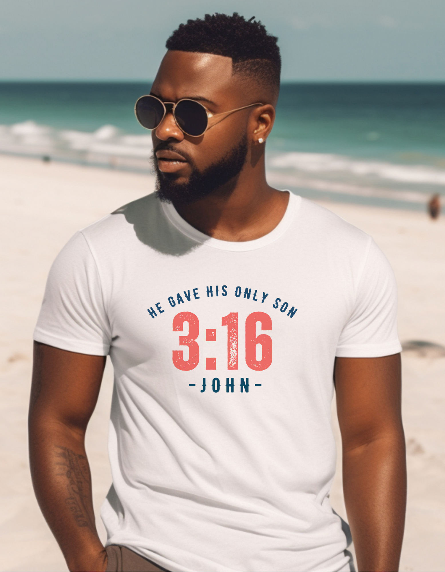 John 3:16 Men’s Graphic T-Shirt