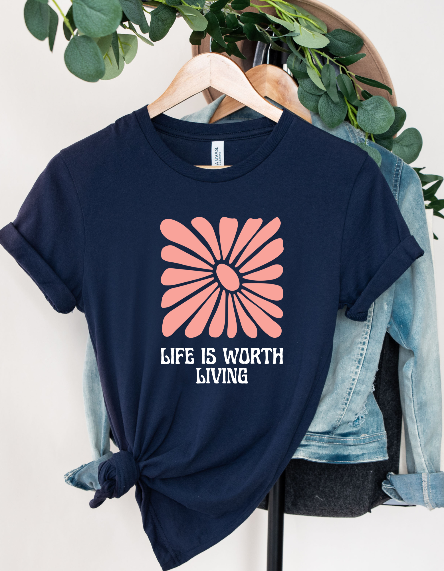 Life is Worth Living Women's Short Sleeve Graphic Tee