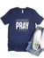 Work Hard Pray Hard Men’s Graphic T-Shirt