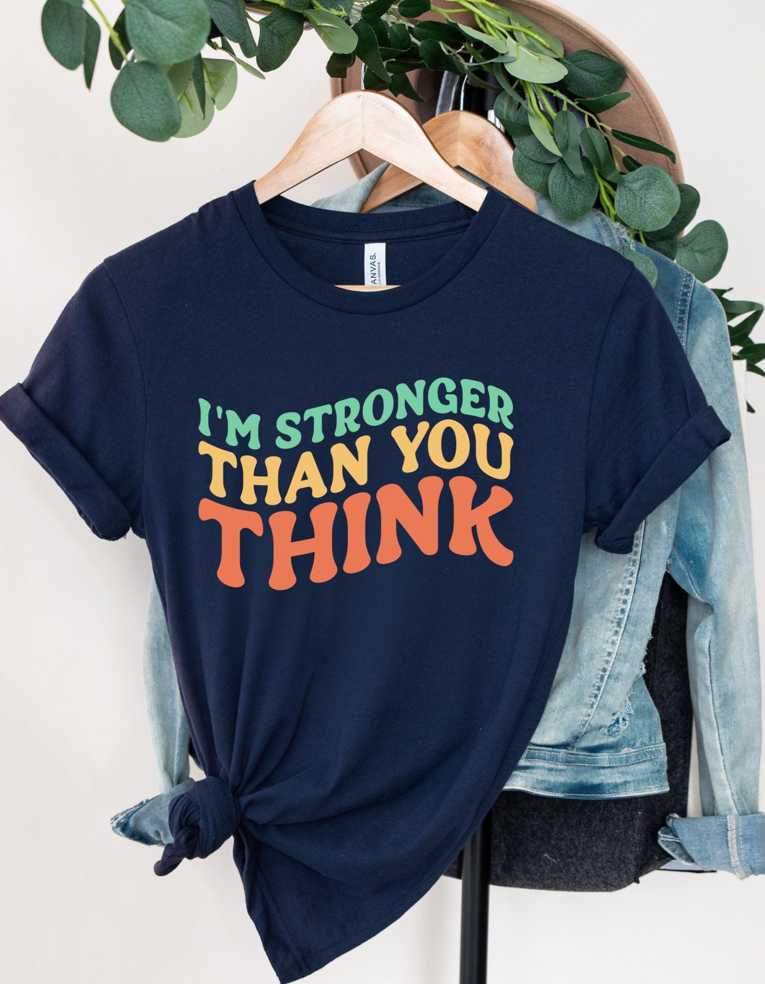 I’m Stronger Than You Think Women’s Short Sleeve Graphic Tee