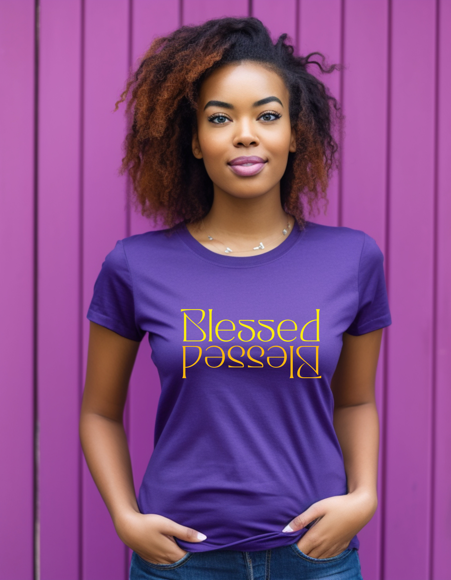 "Blessed" Women's Short Sleeve Graphic Tee