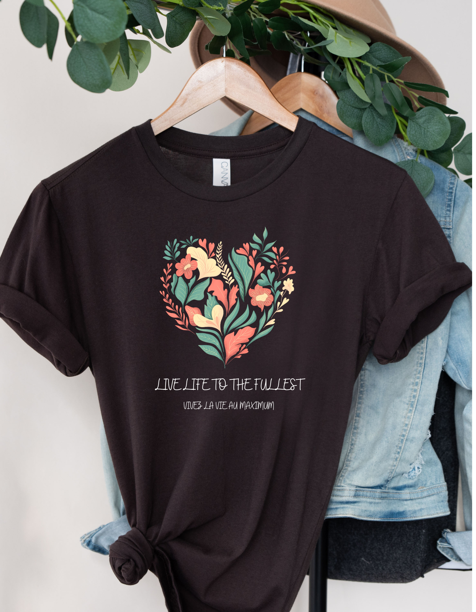 "Live Life to the Fullest" Women's Short Sleeve Graphic Tee