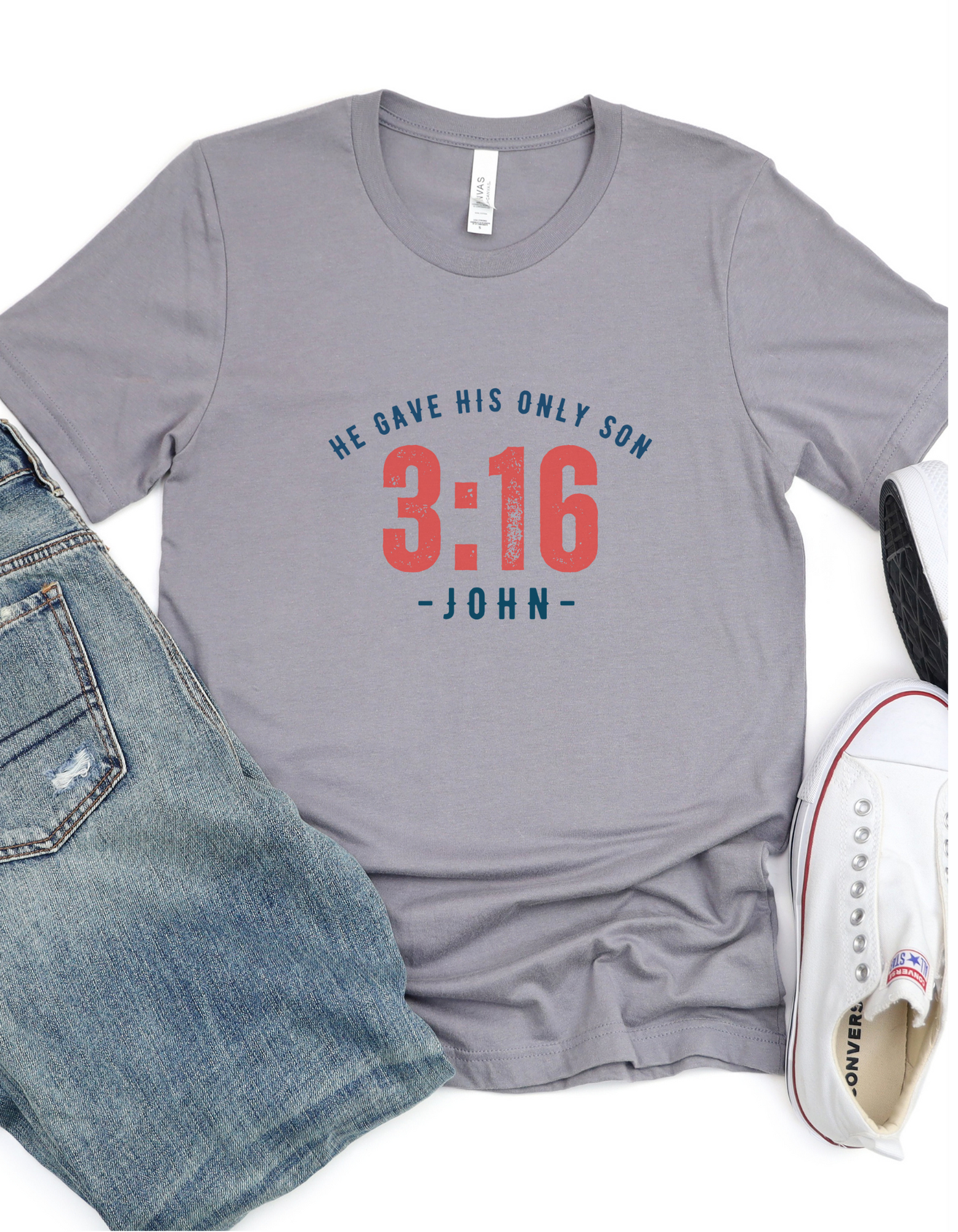 John 3:16 Men’s Graphic T-Shirt