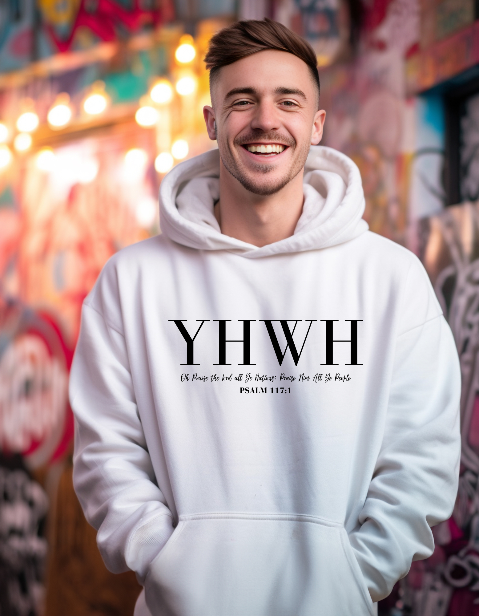 YHWH Unisex Hooded Sweatshirt