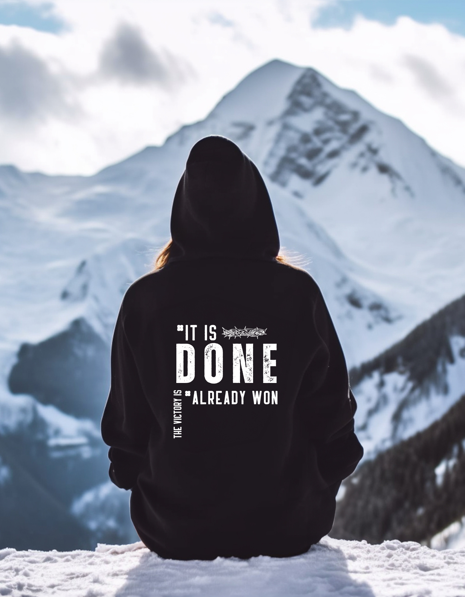 It is DONE Unisex Hooded Sweatshirt