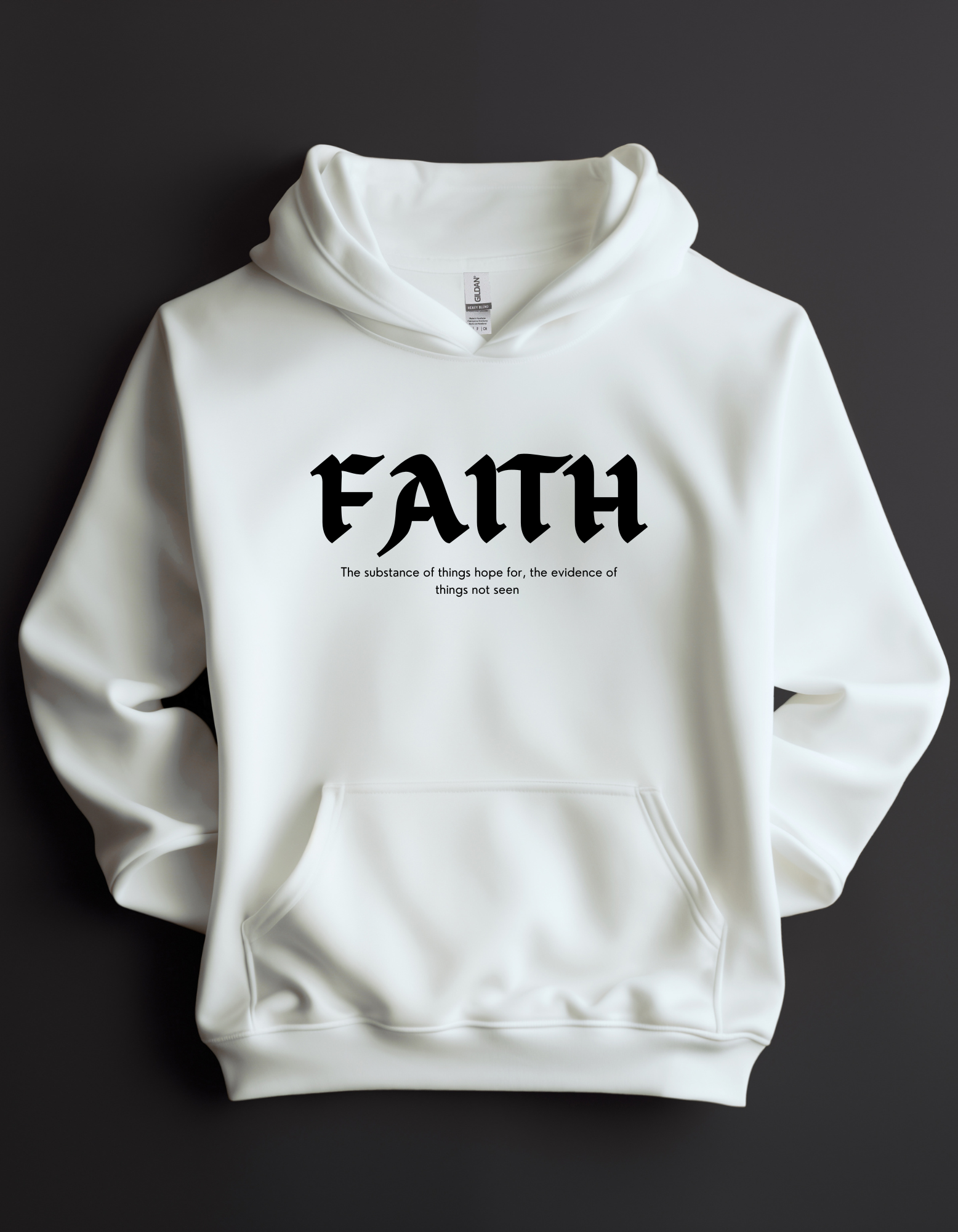 FAITH Unisex Hooded Sweatshirt