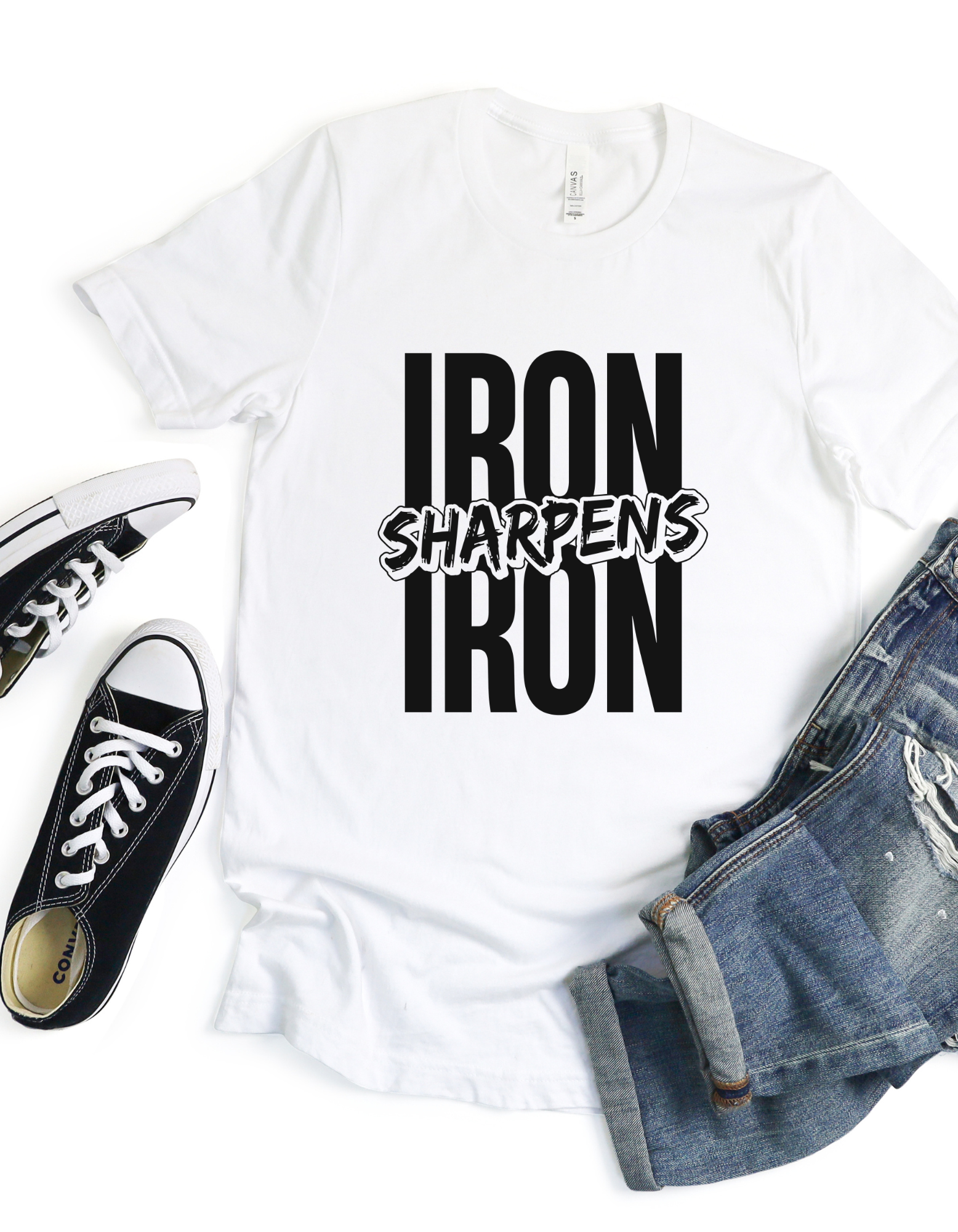 Iron Sharpens Iron Men’s Graphic T-Shirt