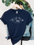 "Climbing Mountains" Women's Short Sleeve Graphic Tee