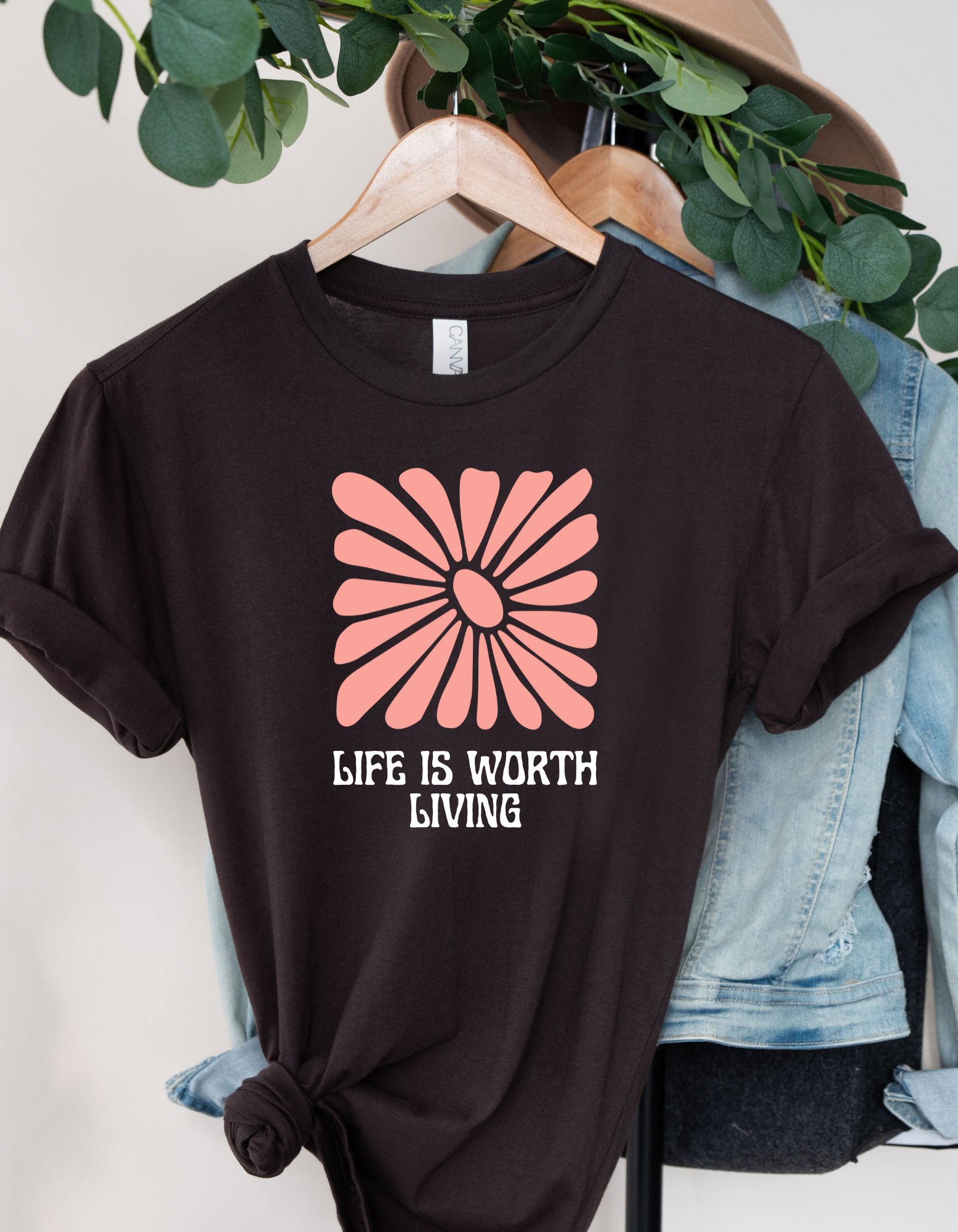 Life is Worth Living Women's Short Sleeve Graphic Tee