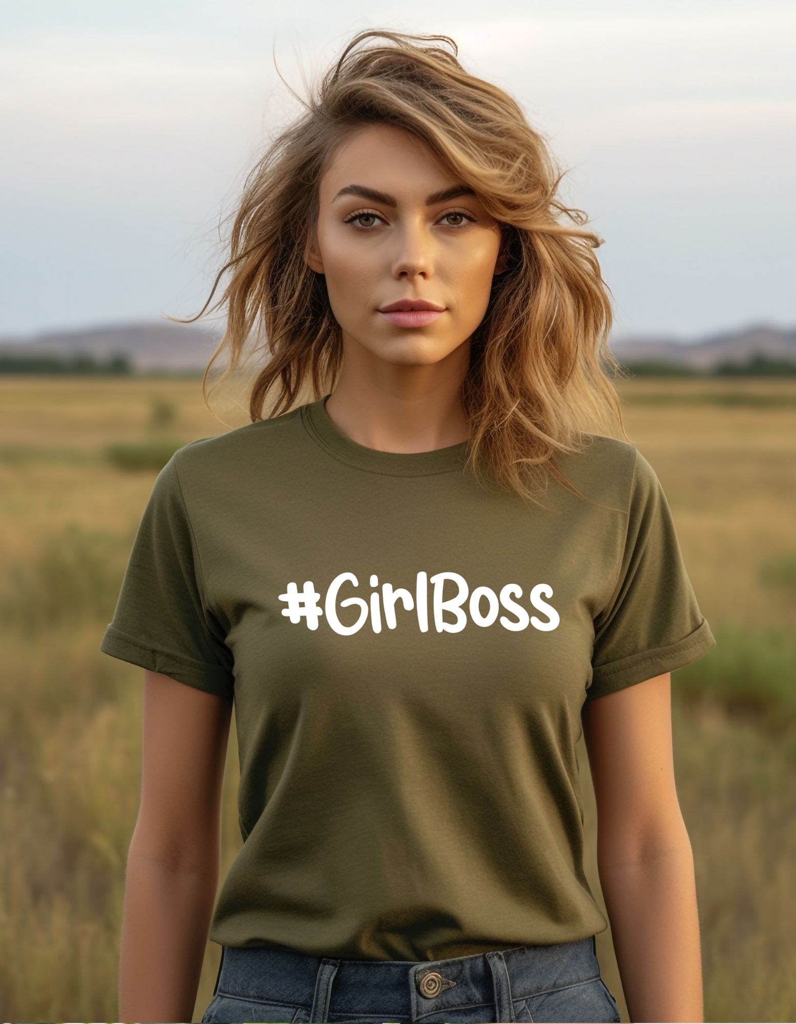 #GirlBoss Women's Short Sleeve Graphic Tee