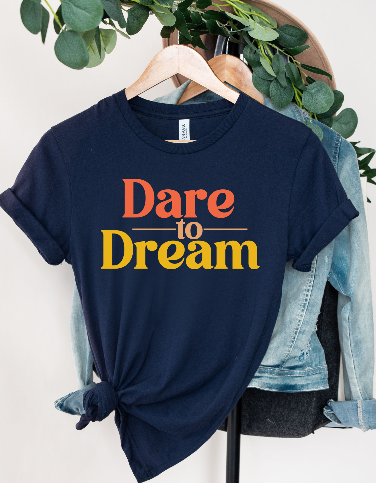 "Dare to Dream" Women's Short Sleeve Graphic Tee