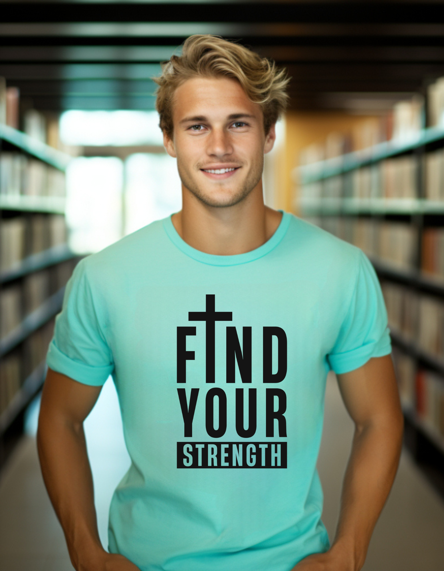 Find Your Strength Men’s Graphic T-Shirt