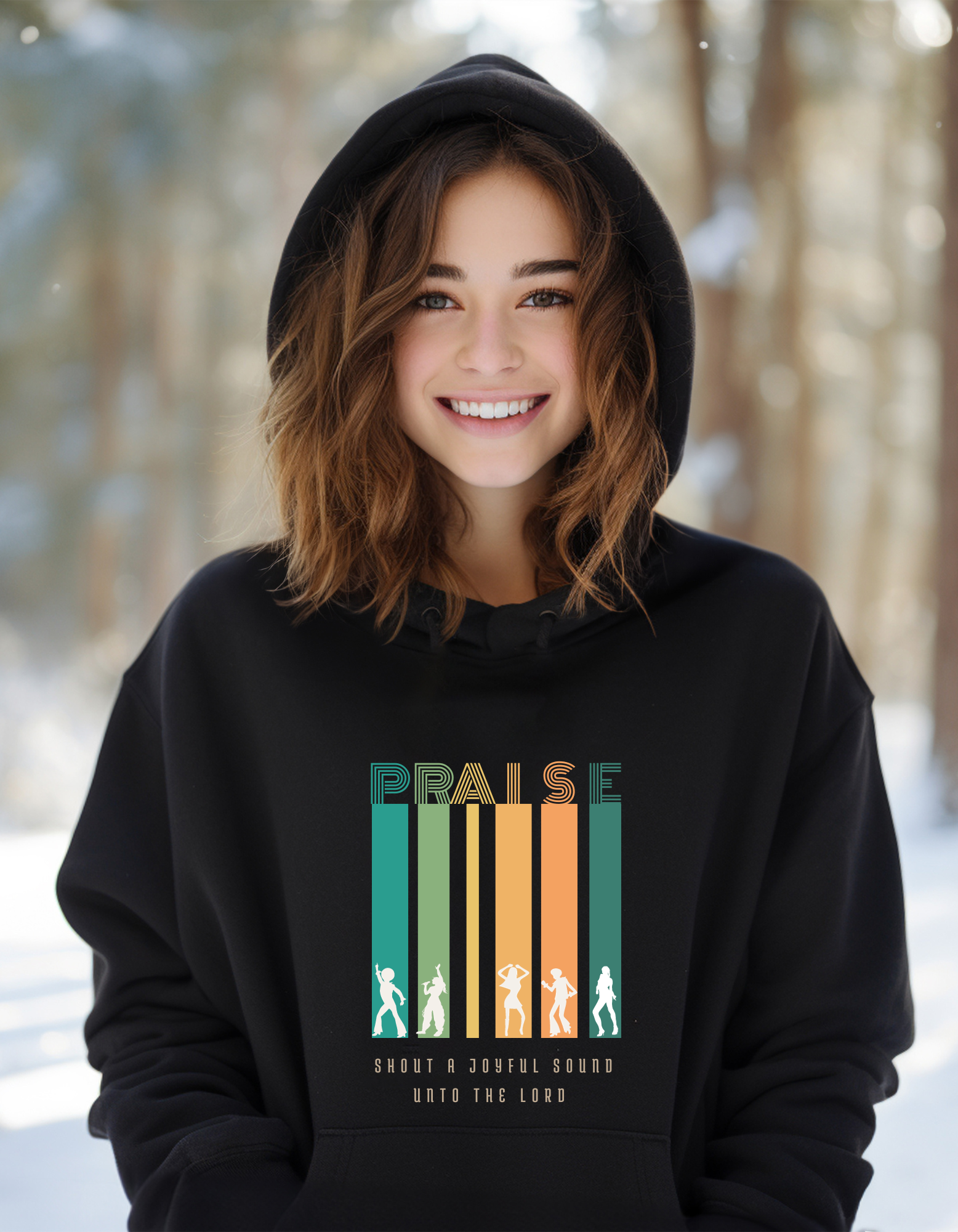 PRAISE Women's Hooded Sweatshirt