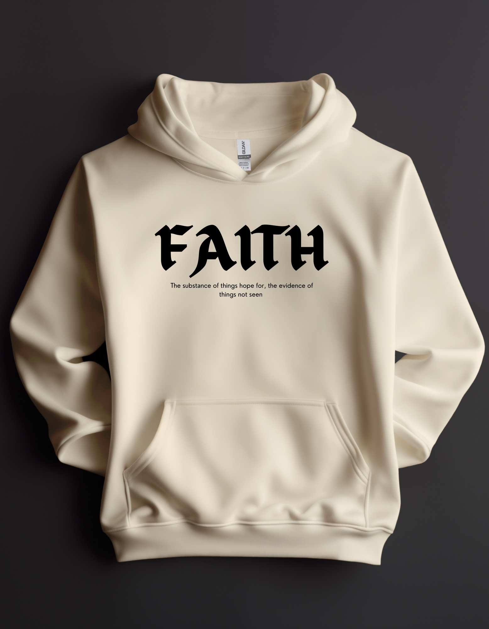 FAITH Unisex Hooded Sweatshirt