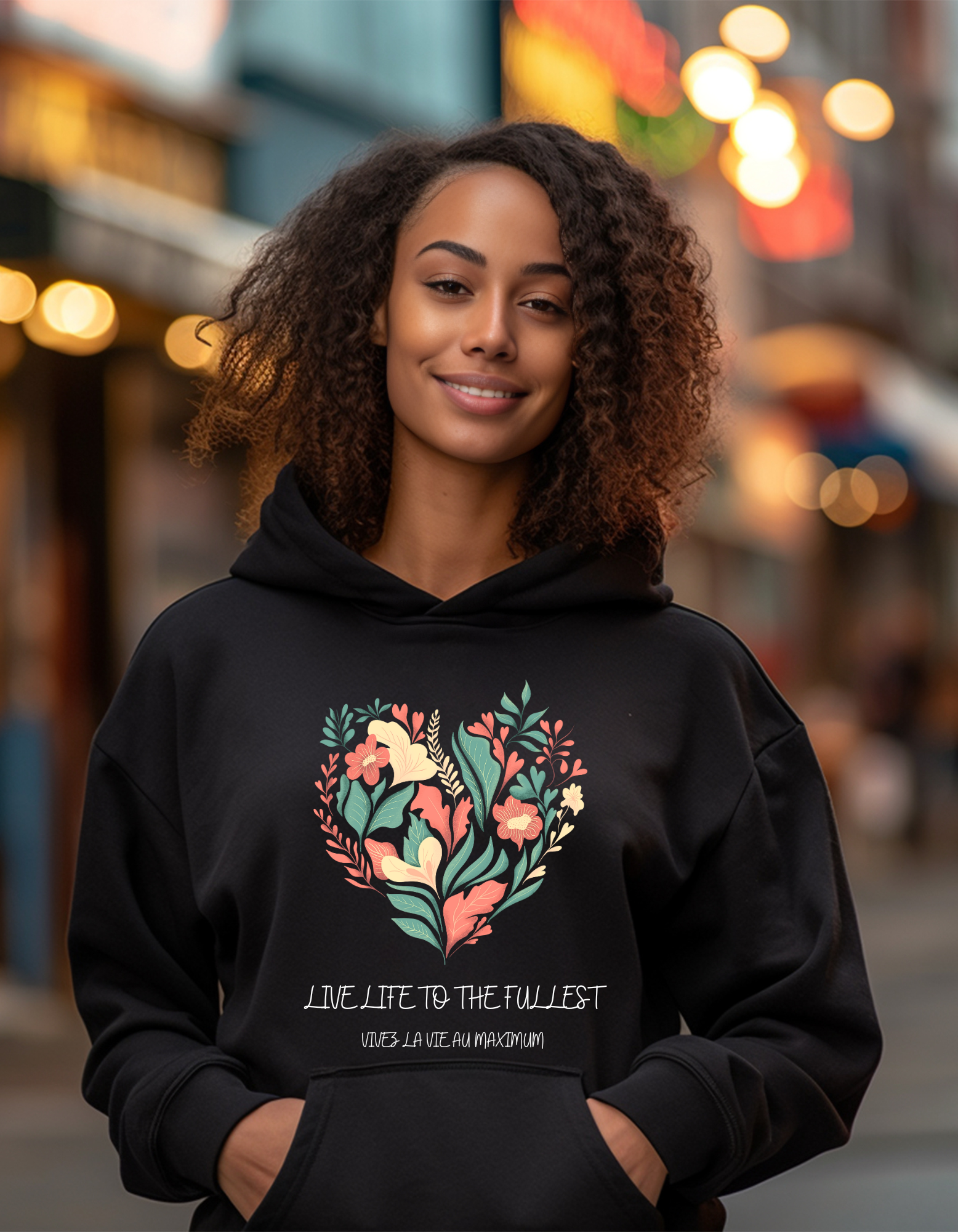 Live Life to the Fullest Women’s Hooded Sweatshirt