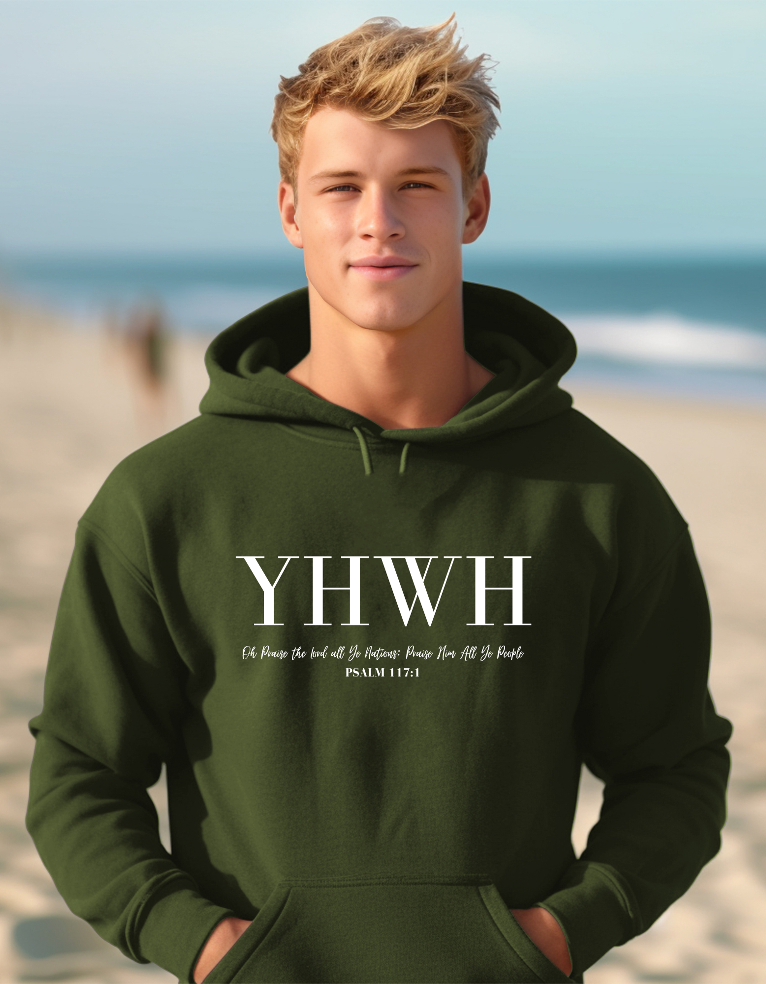 YHWH Unisex Hooded Sweatshirt