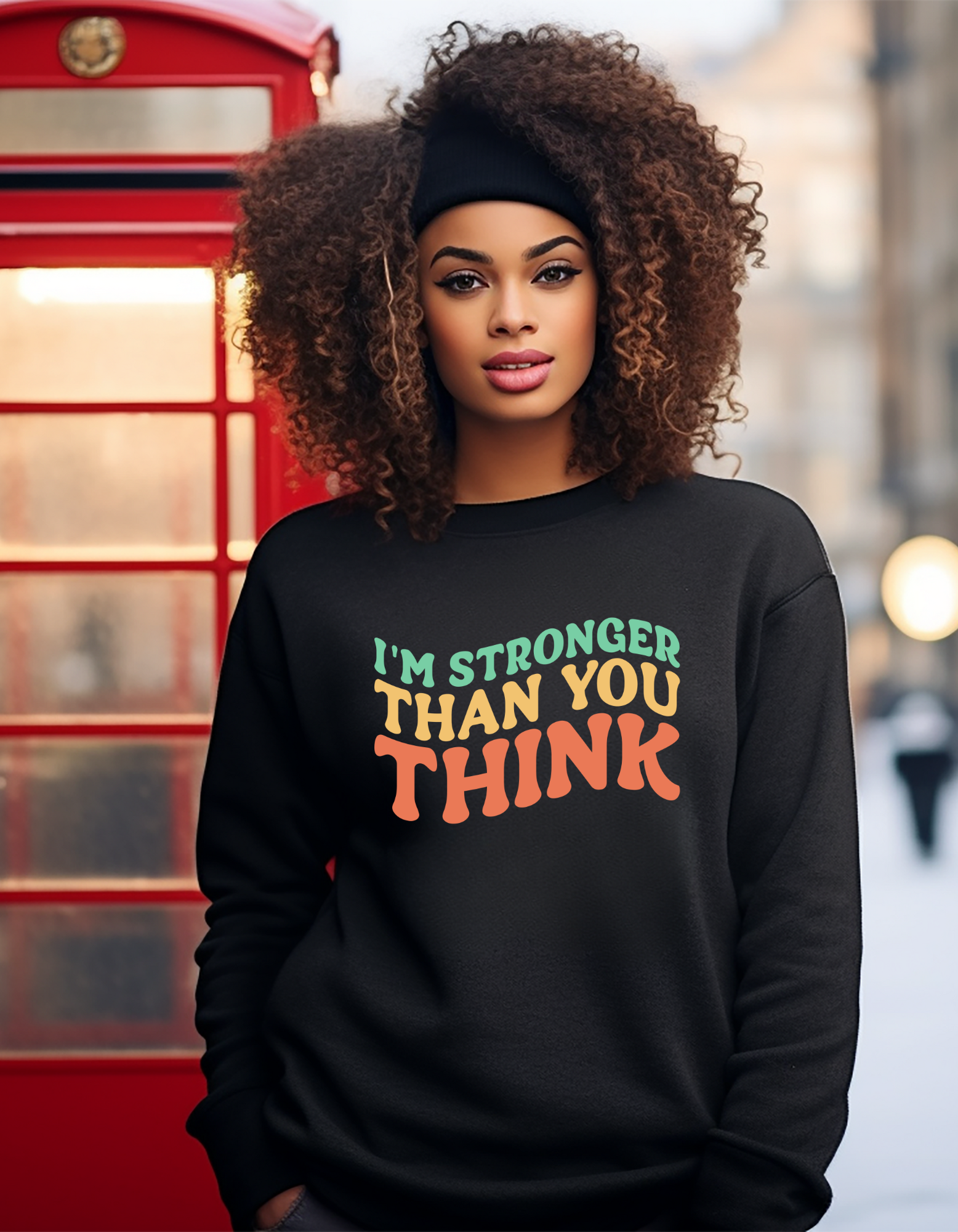 I’m Stronger Than You Think Women’s Sweatshirt