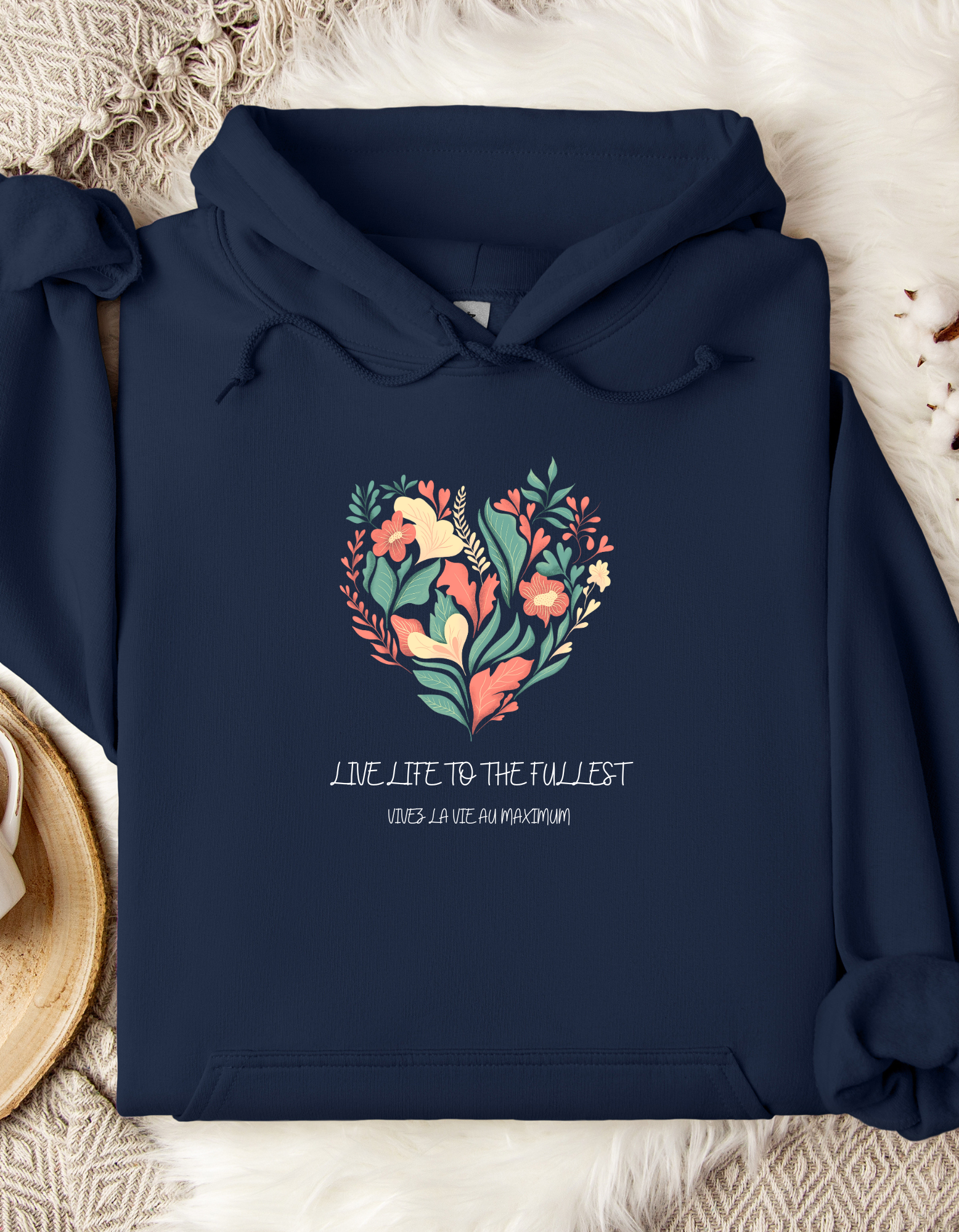 Live Life to the Fullest Women’s Hooded Sweatshirt