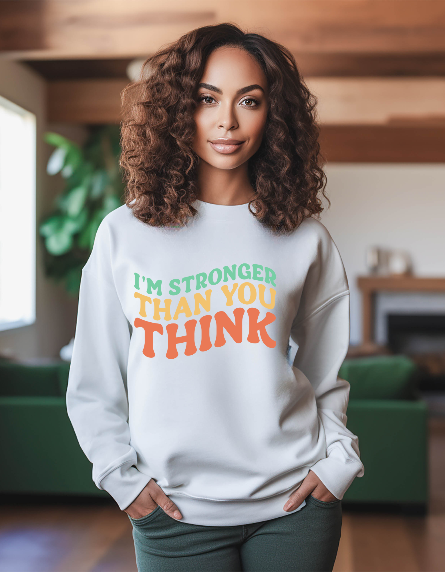 I’m Stronger Than You Think Women’s Sweatshirt