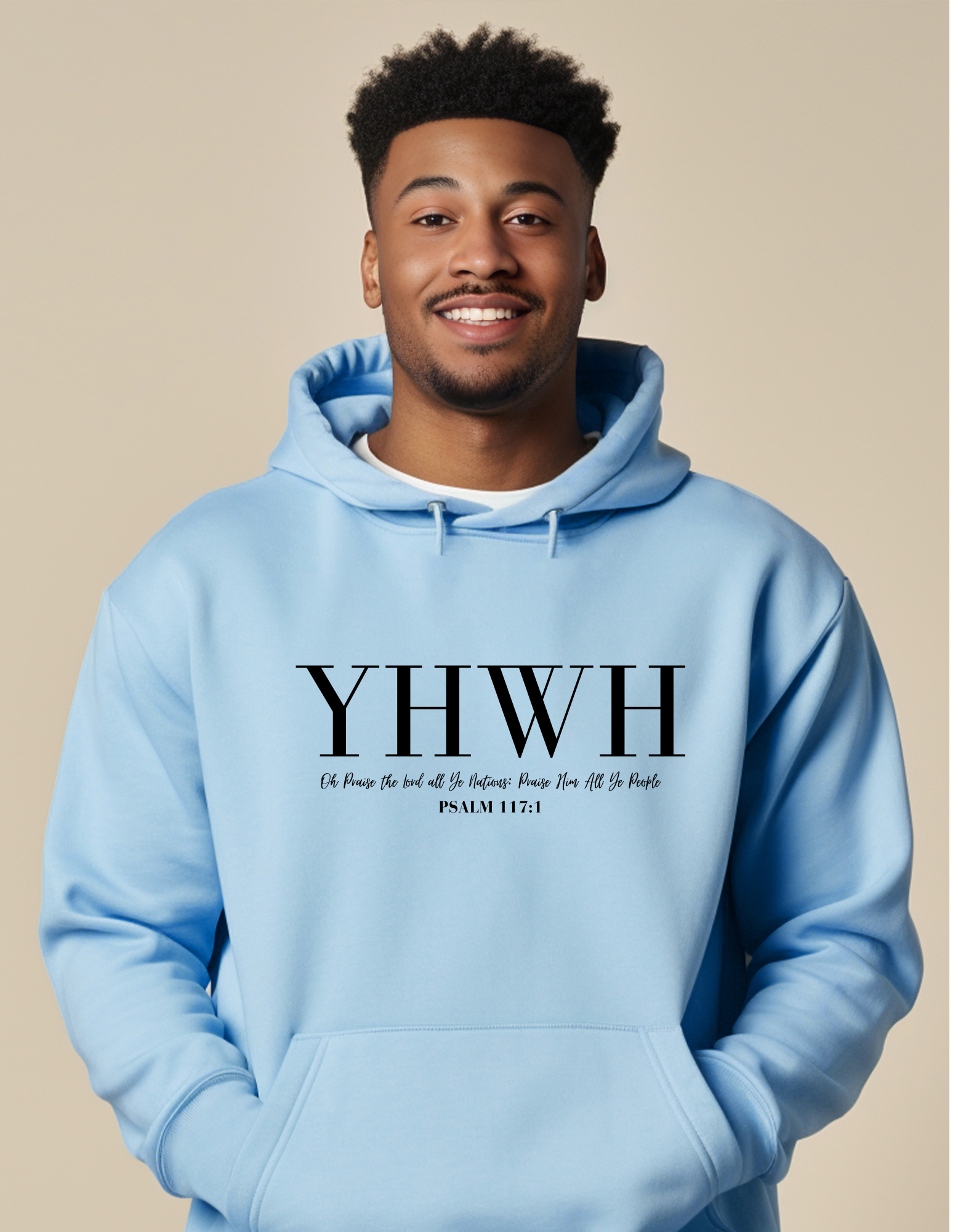 YHWH Unisex Hooded Sweatshirt