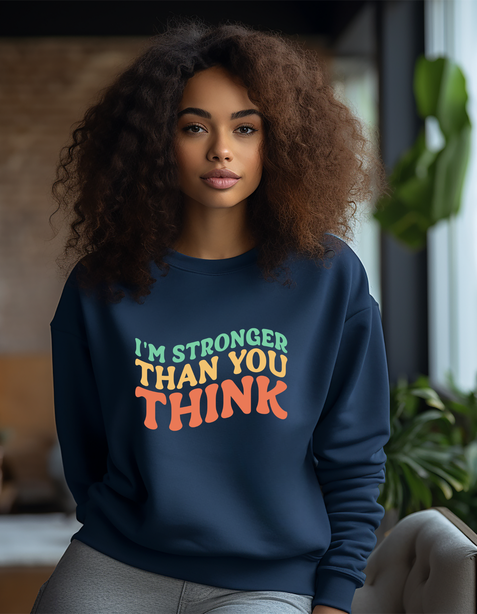 I’m Stronger Than You Think Women’s Sweatshirt