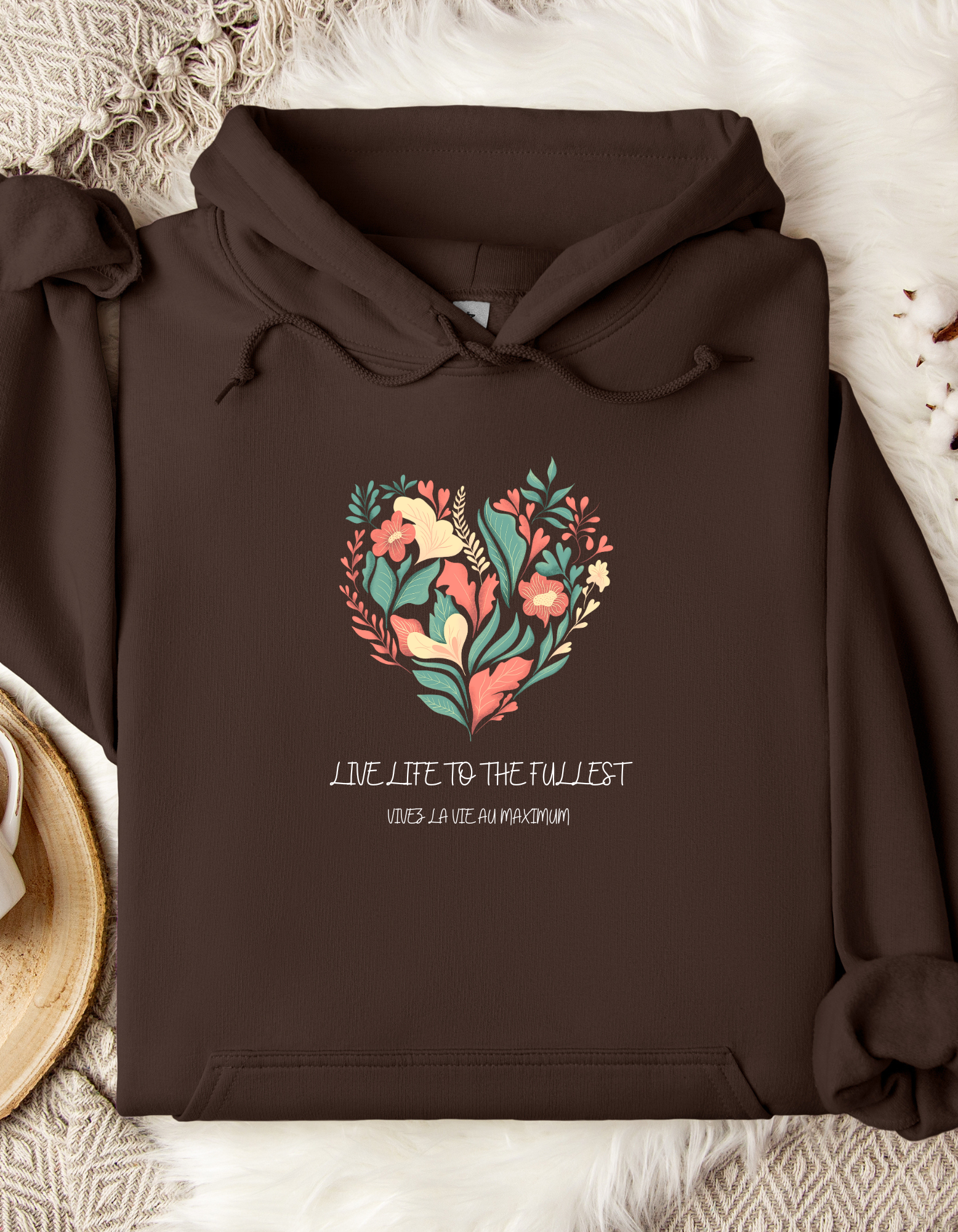 Live Life to the Fullest Women’s Hooded Sweatshirt