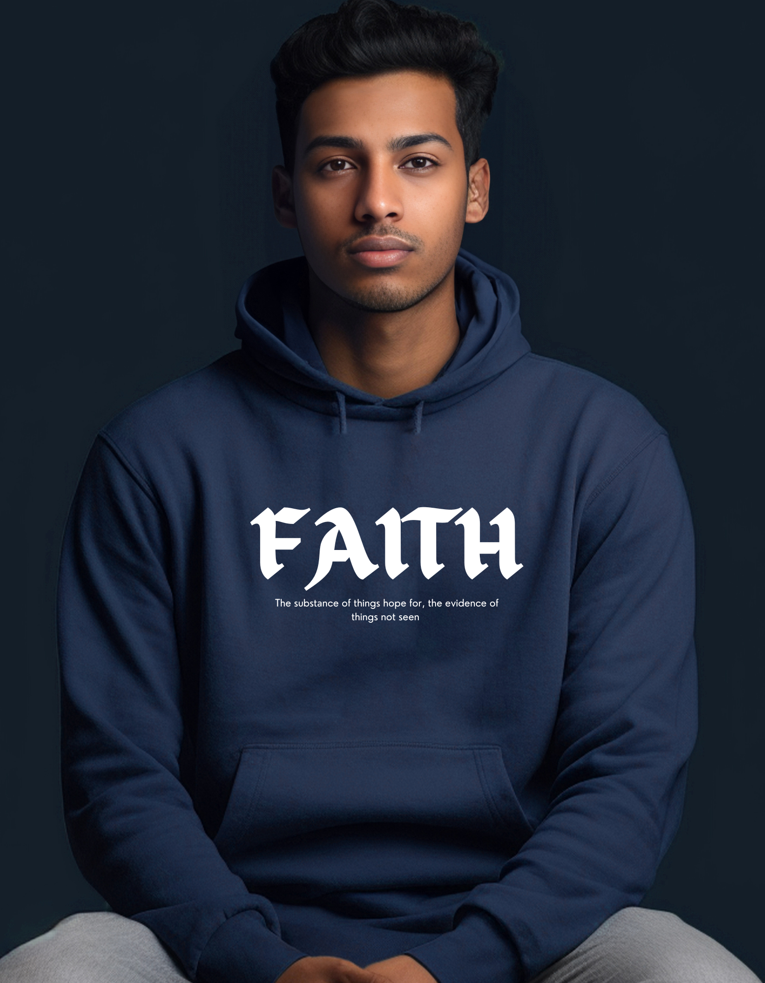 Faith 2025 hooded sweatshirt