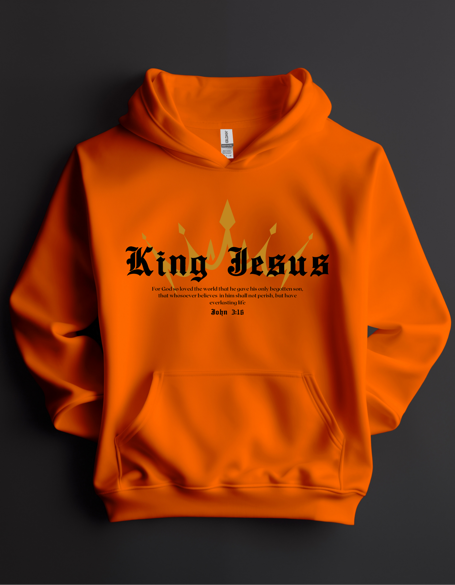 King Jesus Unisex Graphic Hoodie - Men
