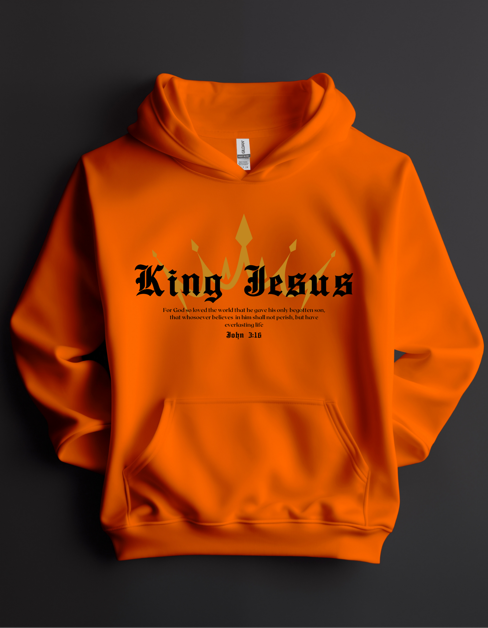 King Jesus Unisex Hooded Sweatshirt