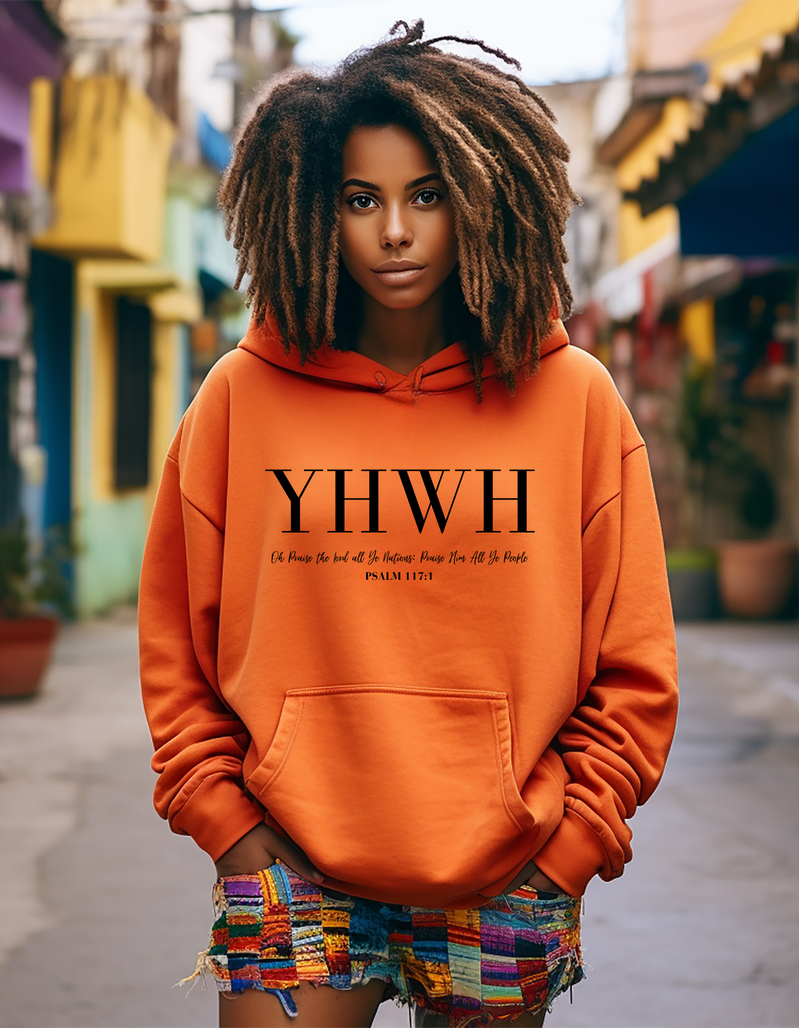 YHWH Unisex Hooded Sweatshirt