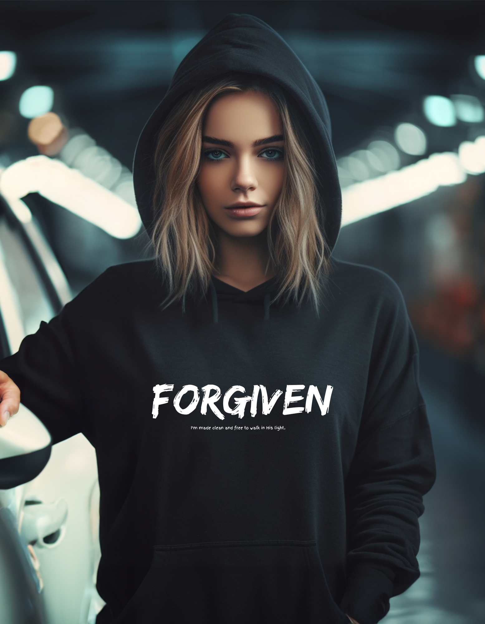 Forgiven Hooded Sweatshirt - Women