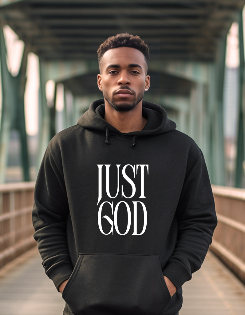 Just God Unisex Hooded Sweatshirt